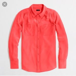 🆕NWT J. Crew silk button up